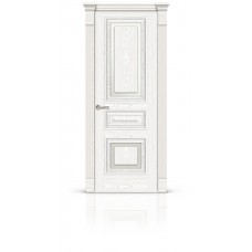 Дверь СитиДорс модель Элеганс-3 цвет Ясень белый
