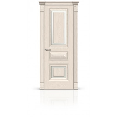 Межкомнатная Дверь СитиДорс модель Элеганс-3 цвет Ясень крем