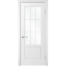 Межкомнатная дверь Скай-2 белая эмаль ДО