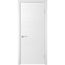 Межкомнатная дверь Скай-6 белая эмаль ДГ