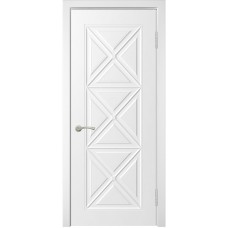 Межкомнатная дверь Скай-8 белая эмаль ДГ